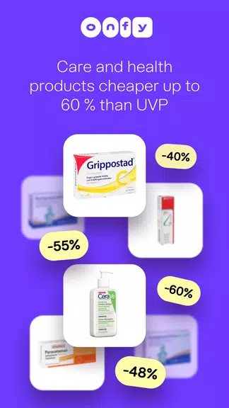 Onfy: Pharmacy marketplace Capture d'écran 1