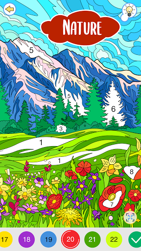 Color by Number: Coloring Book Скриншот 1