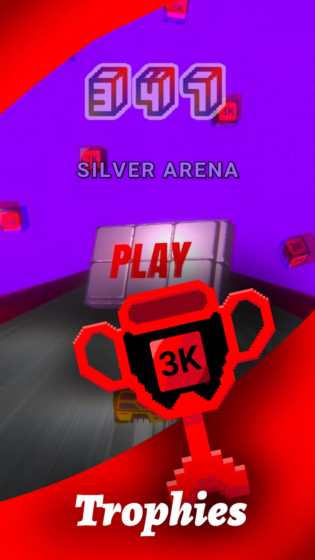 Cube Run 3K Captura de pantalla 1