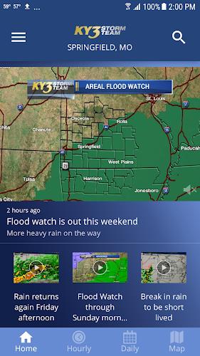 KY3 Weather Ảnh chụp màn hình 1