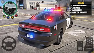 Police Car Chase Criminal Game應用截圖第2張