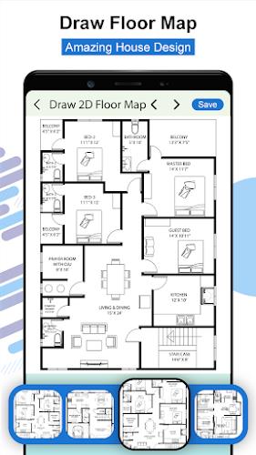 Modern House Design Draw House Zrzut ekranu 3