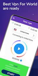 PooL Vpn - Super Fast Vpn Captura de tela 1