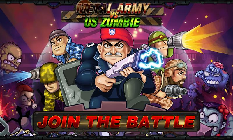 Army vs Zombies :Tower Defense Schermafbeelding 1