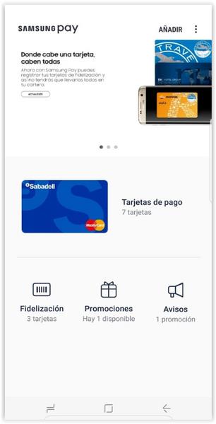 Samsung Pay ဖန်သားပြင်ဓာတ်ပုံ 2