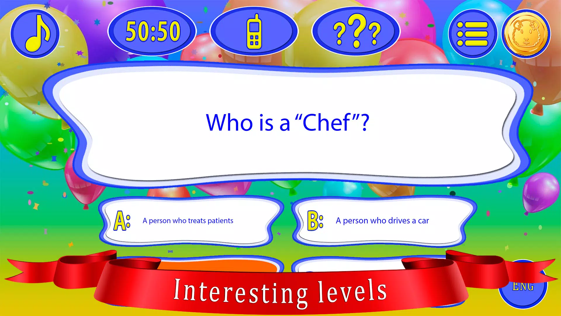 Kids Quiz Games: Millionaire应用截图第3张