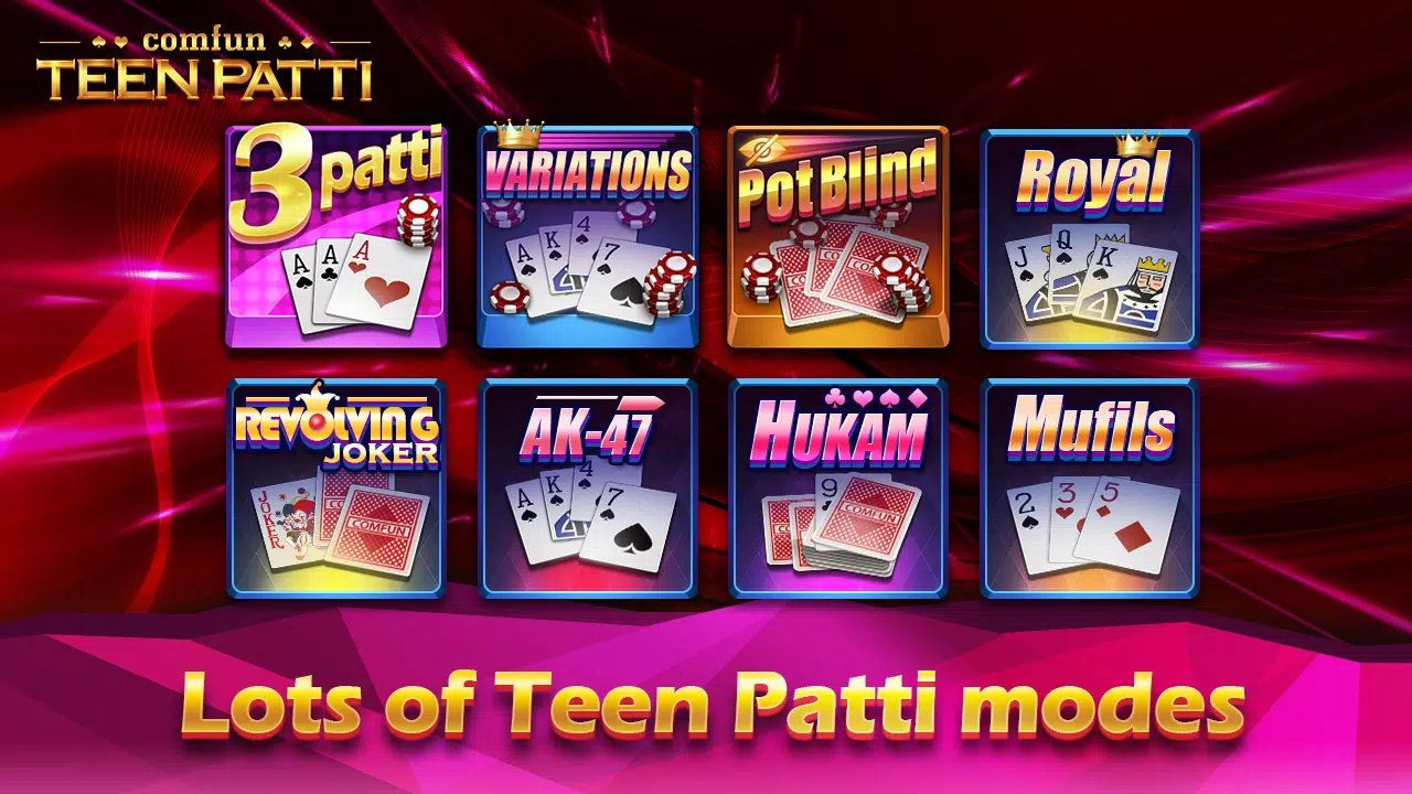 Schermata Teen Patti Comfun Card Online 2