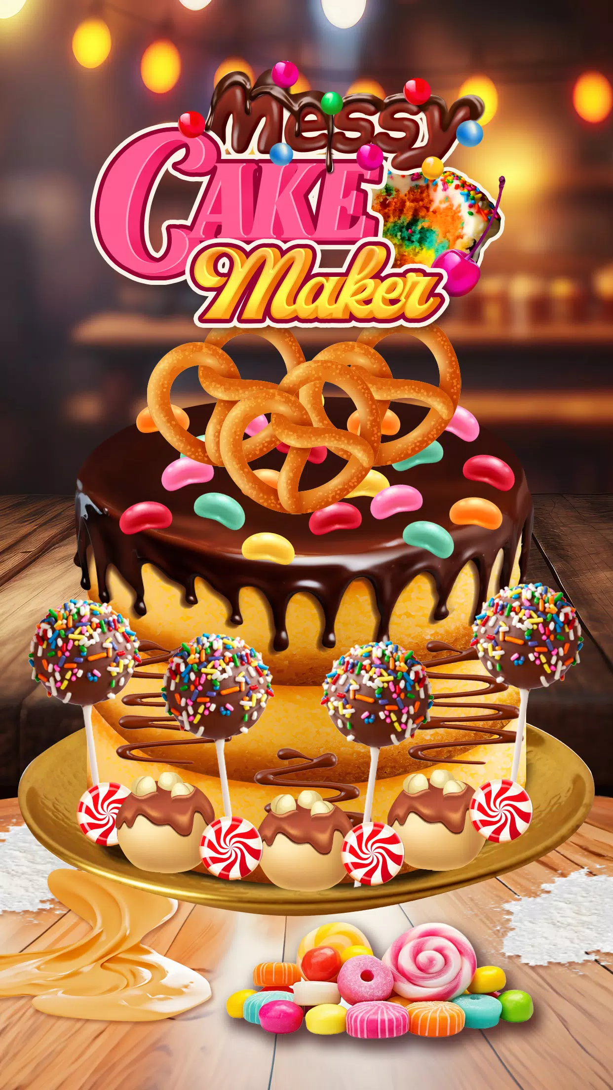 Messy Cake Maker Captura de pantalla 4