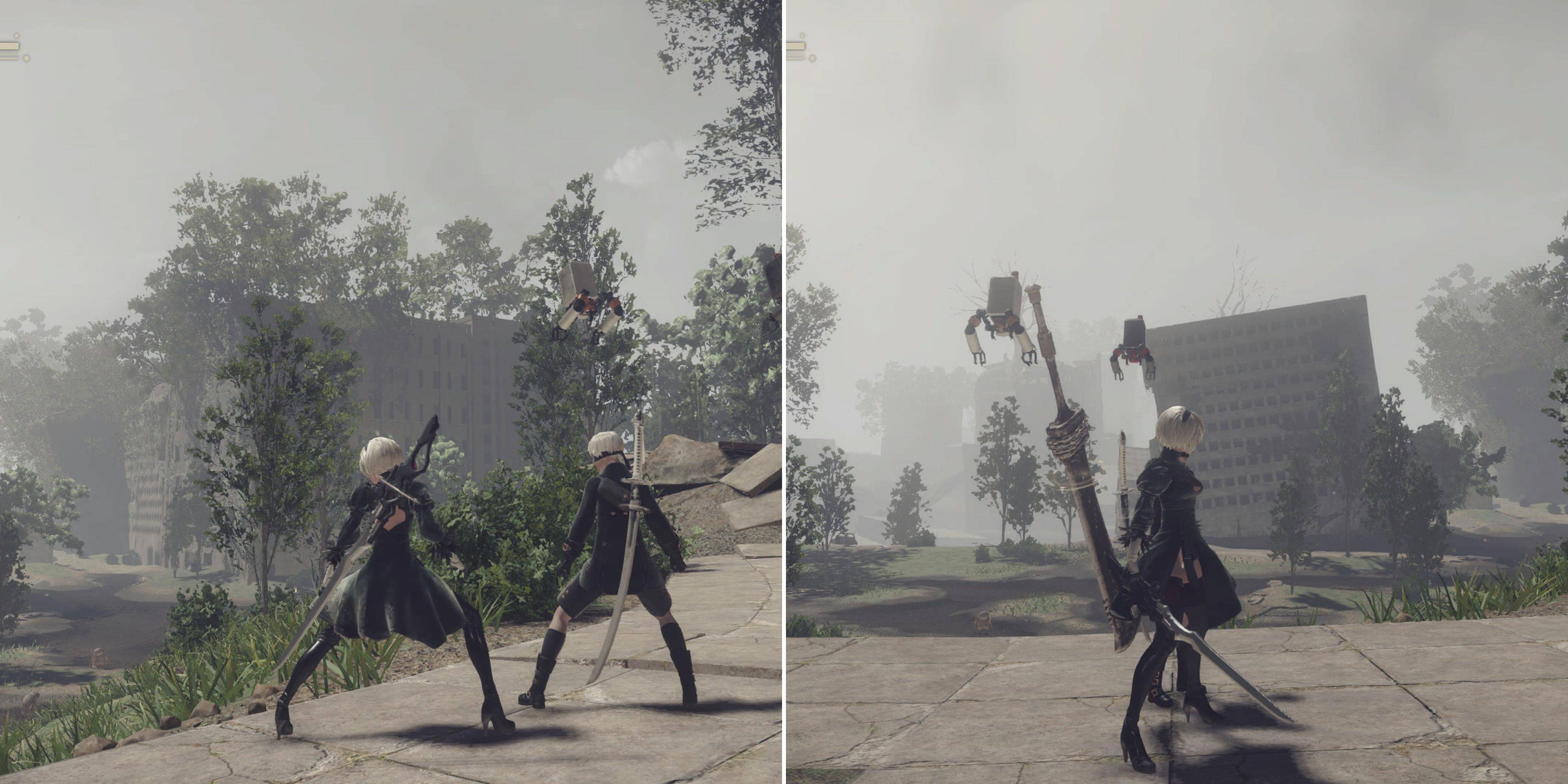 NieR: Automata - কিভাবে টাইপ-40 তলোয়ার পেতে হয়