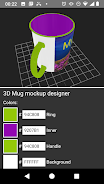 3D Mug Mockup Designer Zrzut ekranu 4