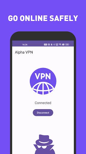 Alpha VPN Captura de pantalla 2