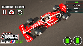 Formula Car Racing Car Game 3D Schermafbeelding 2