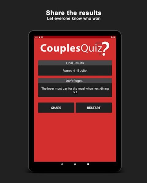 Couples Quiz ภาพหน้าจอ 1