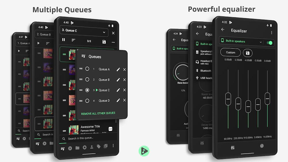 Musicolet Music Player Mod ภาพหน้าจอ 2