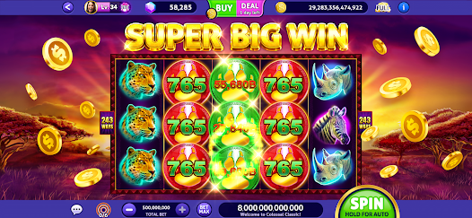 Club Vegas Slots Casino Games Mod Tangkapan skrin 1