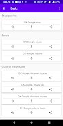 Ok Google Voice Commands 스크린샷 3