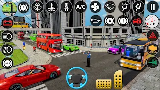 US Bus Simulator Bus Games 3D Tangkapan skrin 2