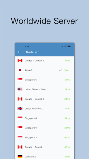 V2VPN - A Fast VPN Proxy应用截图第3张