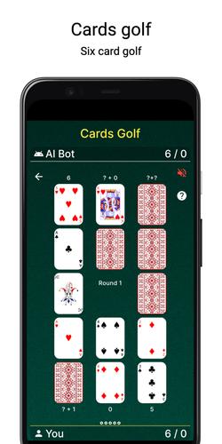 Cards Golf Schermafbeelding 1