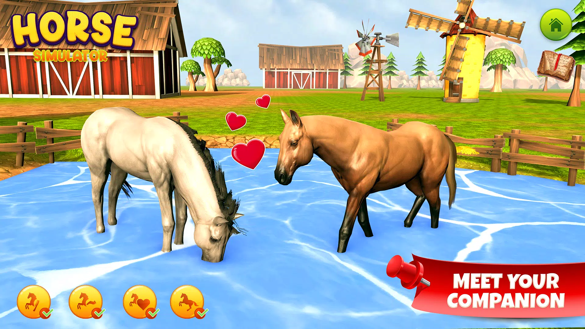 Horse Simulator Family Game 3D Screenshot 3