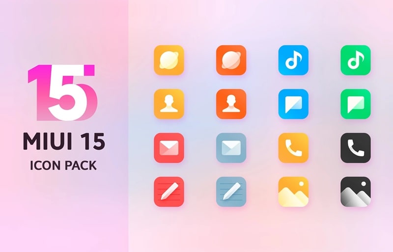 Mi15 Icon Pack 스크린샷 3