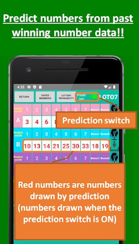 Loto prediction machine Schermafbeelding 1