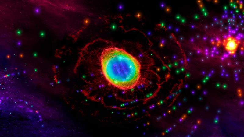 Nebula Music Visualizer Schermafbeelding 3