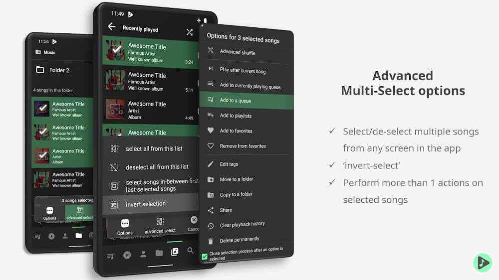 Musicolet Music Player Mod Schermafbeelding 4