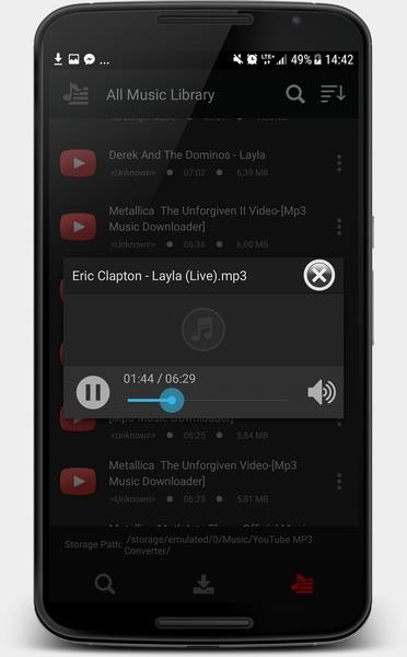 YouTube MP3 Converter Ảnh chụp màn hình 1