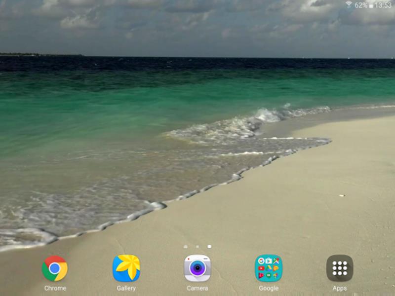 Tropical Beach Live Wallpaper Captura de pantalla 2