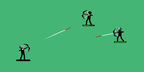 Arqueiros 2: Jogos Stickman Captura de tela 1