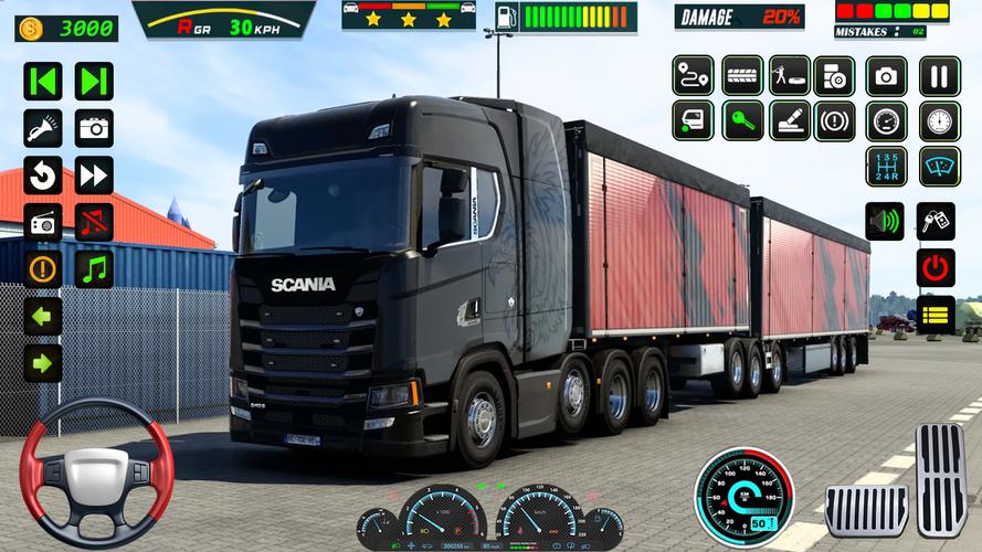 Highway Truck Simulator 2023 ဖန်သားပြင်ဓာတ်ပုံ 1