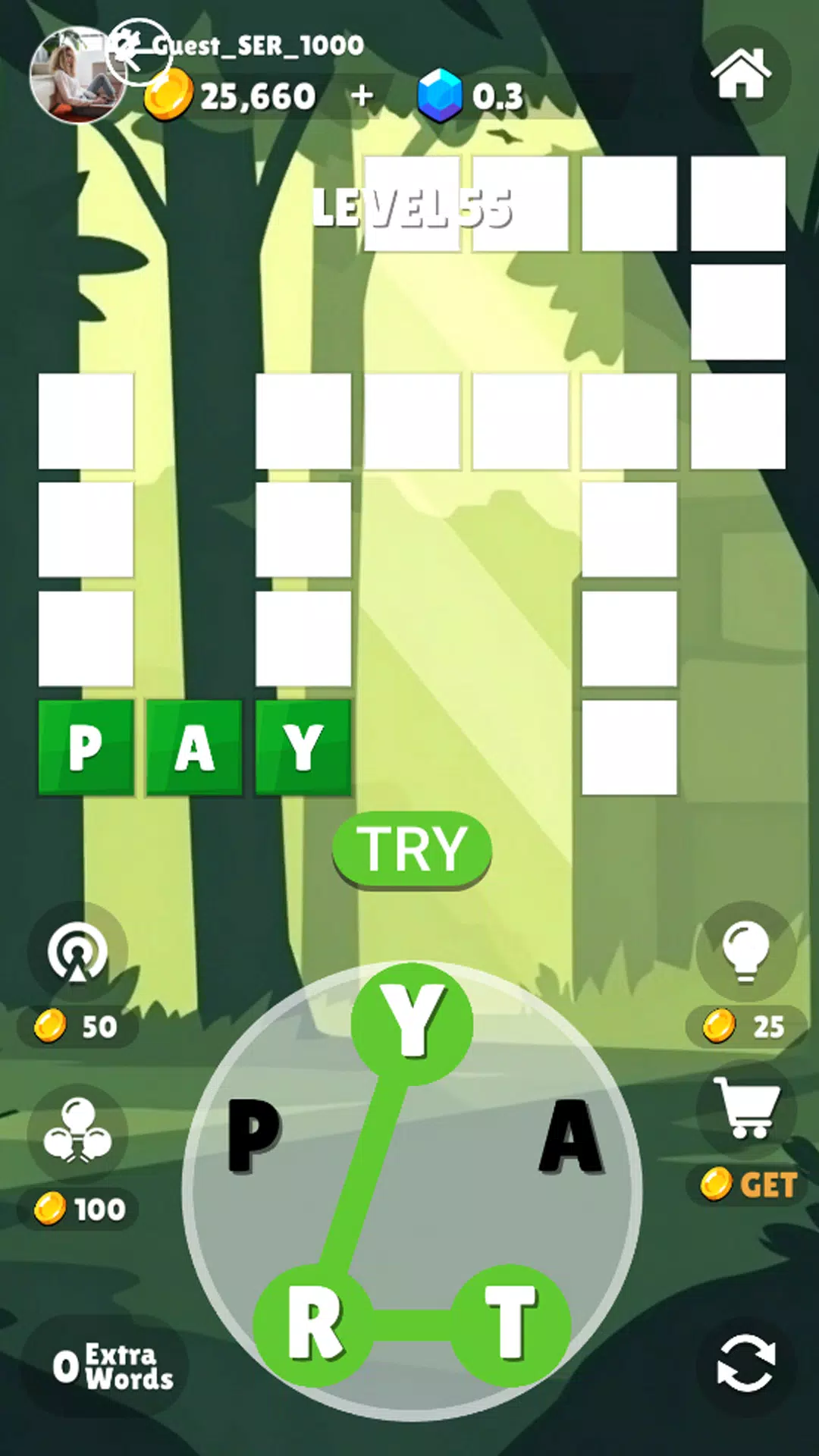 WordCrush Capture d'écran 2