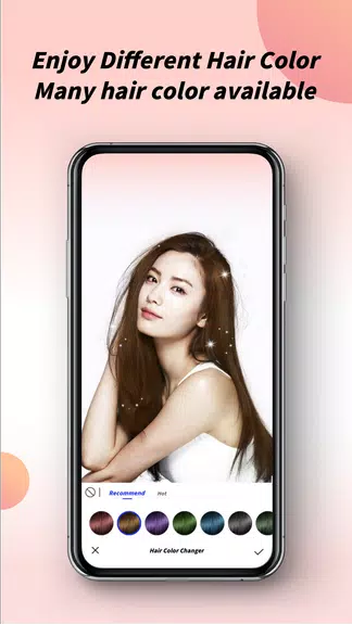 Hairstyle try on应用截图第2张