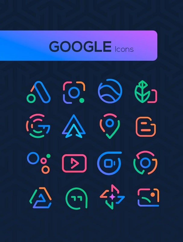 Linebit – Icon Pack ဖန်သားပြင်ဓာတ်ပုံ 1