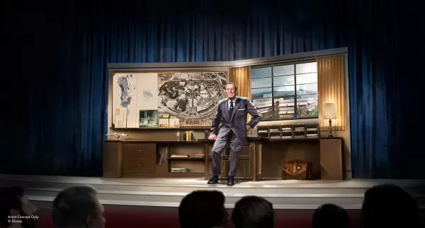 Disney fait revivre Walt en tant qu'audio-animatronique pour le 70e anniversaire