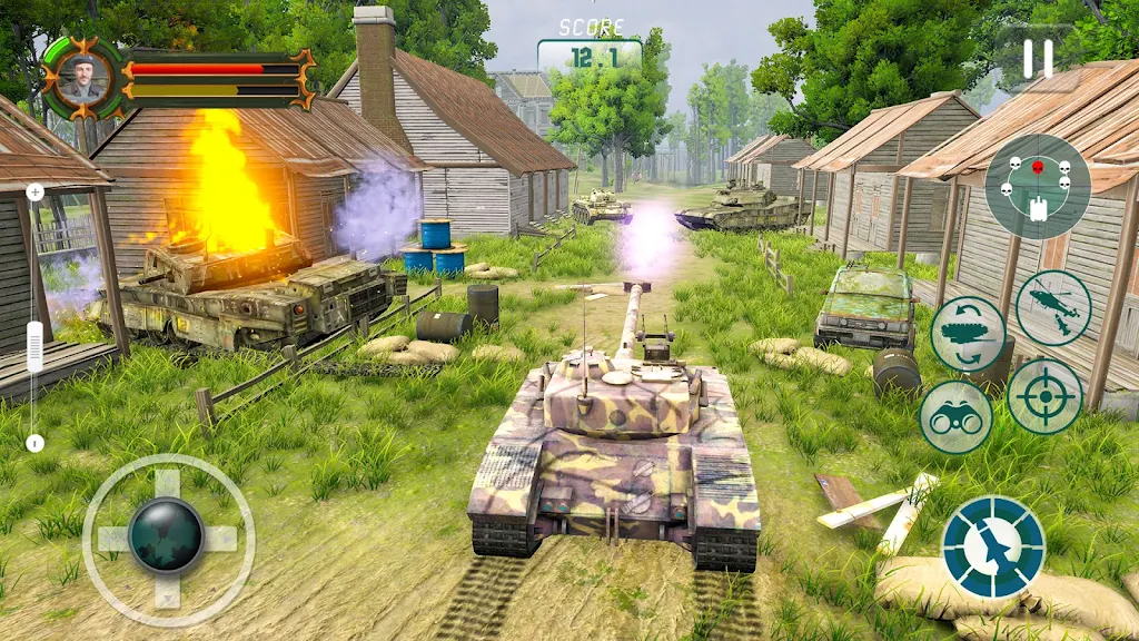 Army Tank Games Offline 3d Zrzut ekranu 4