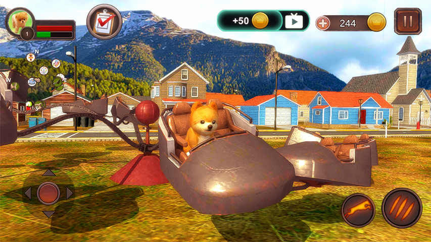 Pomeranian Dog Simulator स्क्रीनशॉट 4