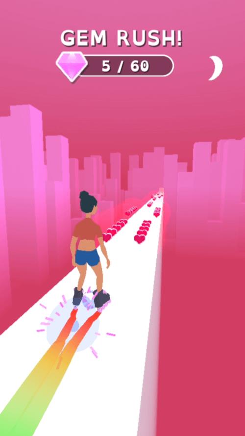 Sky Roller: Rainbow Skating ဖန်သားပြင်ဓာတ်ပုံ 2