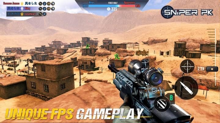 Sniper PK: Multiplayer Online স্ক্রিনশট 1