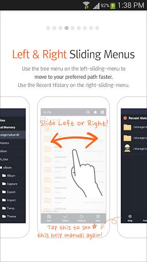 ALZip – File Manager & Unzip Tangkapan skrin 4
