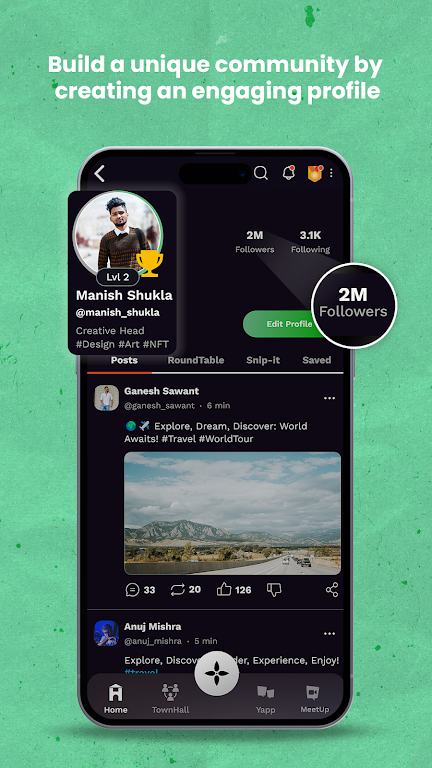 Khul Ke– Social Networking App Ekran Görüntüsü 1