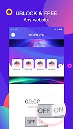 Seven VPN ภาพหน้าจอ 1