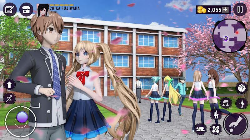 Sakura High School Girls Games Schermafbeelding 3