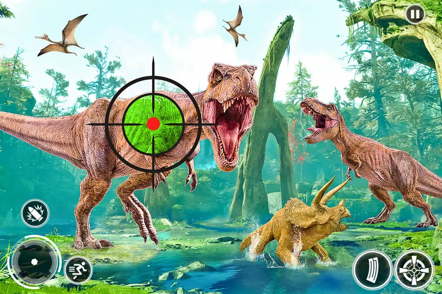 Schermata Super Dino Hunting Zoo Games 3