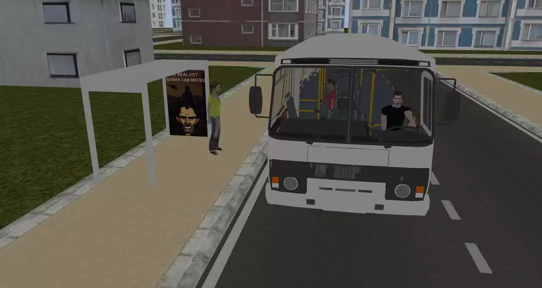 Russian Bus Simulator 3D Schermafbeelding 3