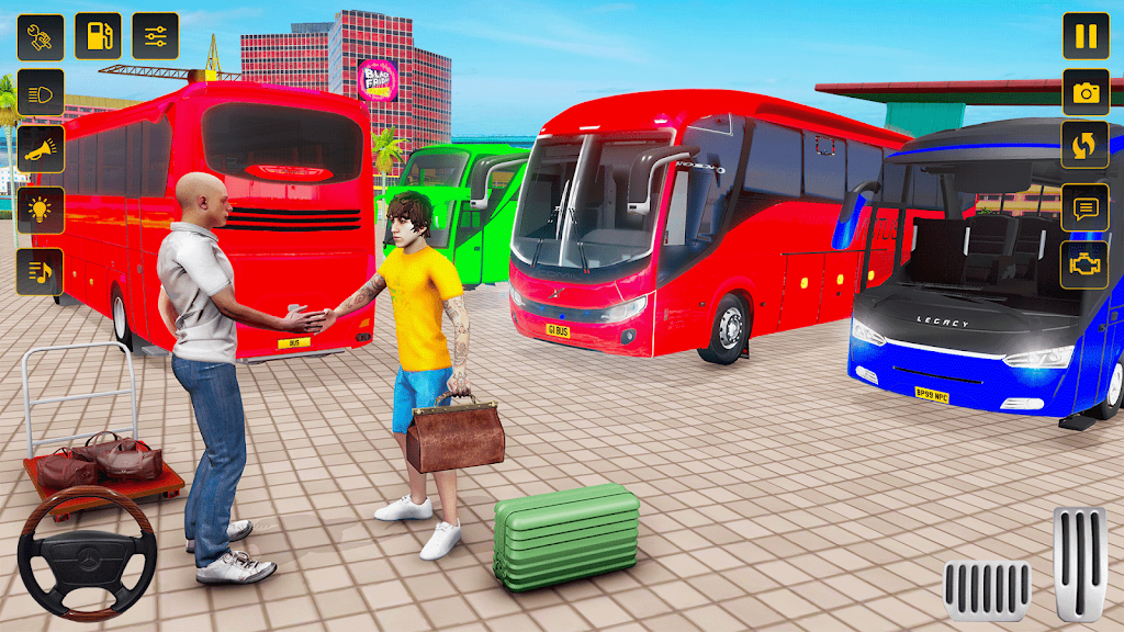 Real Bus Simulator 3d Bus Game Скриншот 1