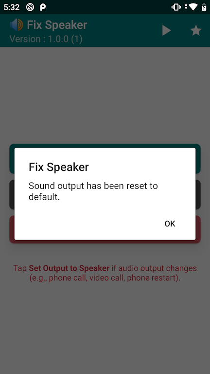 Fix Speaker - Disable Earphone スクリーンショット 3