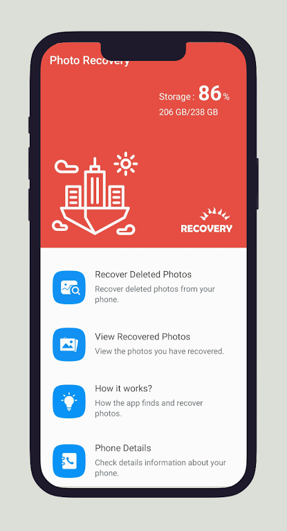 Deleted Photo Recovery - Image ภาพหน้าจอ 2