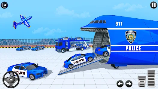 Police Multi Level Formula Car Parking Games स्क्रीनशॉट 2